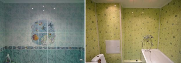 Ремонт ванной комнаты пластиковыми панелями пвх - отделка стеновыми панелями недорого | Цена