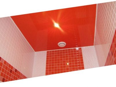 Делают ли натяжные потолки в ванной комнате