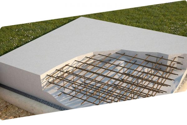 Калькуляторы бетона и арматуры для монолитного плитного фундамента